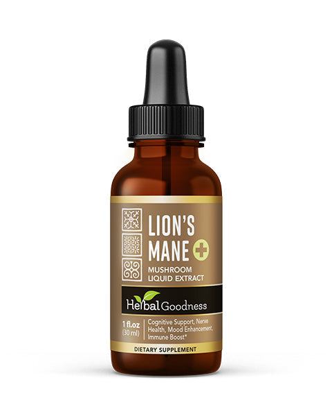 Lion's Mane Mushroom Liquid Extract - Boosts Immunity - Aids Digestion - Herbal Goodness