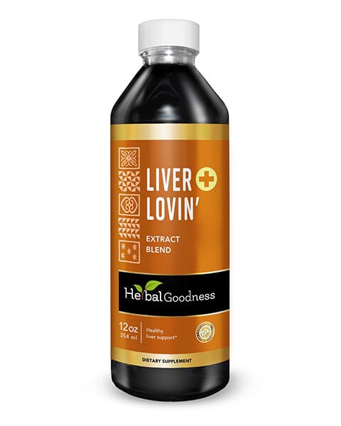 Liver Lovin' Liquid Extract - Healthy Liver Cleanse and Support - Herbal Goodness Liquid Extract Herbal Goodness 