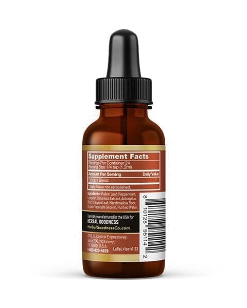 Lungs and Respiration - 15X Liquid Extract - Respiratory Liquid Extract Herbal Goodness 