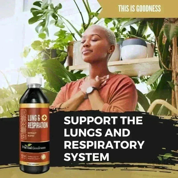 Lungs and Respiration - 15X Liquid Extract - Respiratory Liquid Extract Herbal Goodness 
