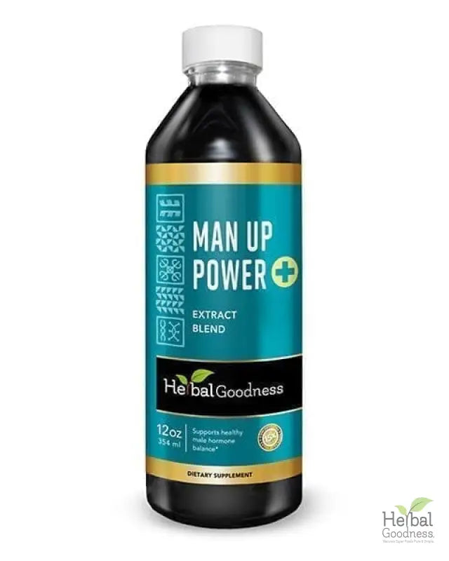 Man-Up Power Liquid Extract - Male Support - Herbal Goodness Liquid Extract Herbal Goodness 12 oz 