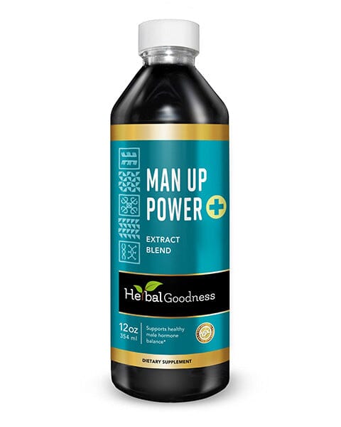 Man-Up Power Liquid Extract - Male Support - Herbal Goodness Liquid Extract Herbal Goodness 12 oz 