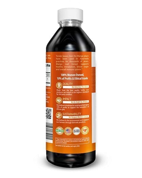 Mango Leaf Extract - Organic - Liquid - Metabolism, Gut & Immunity - Herbal Goodness Liquid Extract Herbal Goodness 