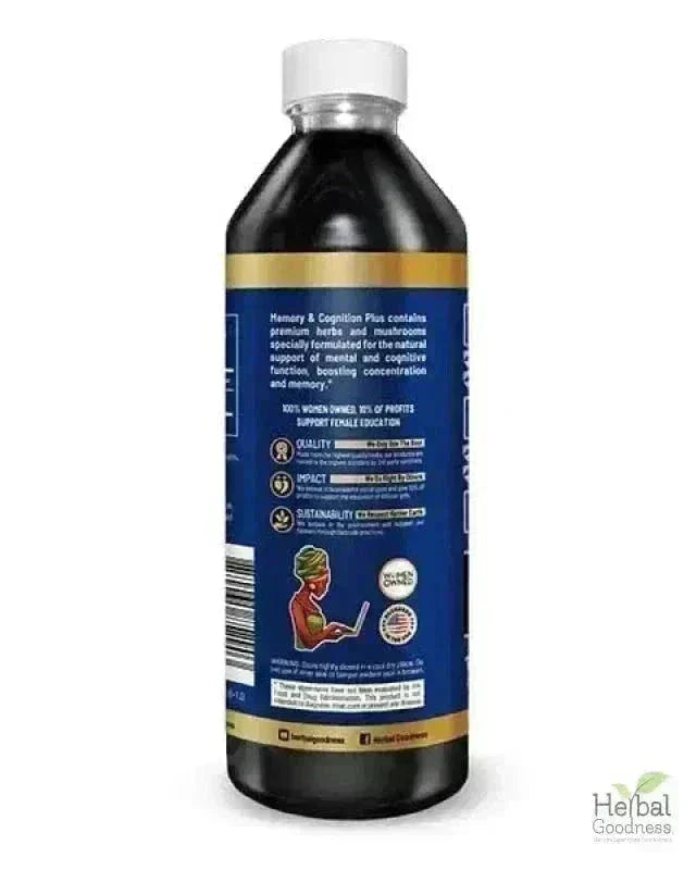 Memory and Cognition Liquid Extract Liquid Extract Herbal Goodness 