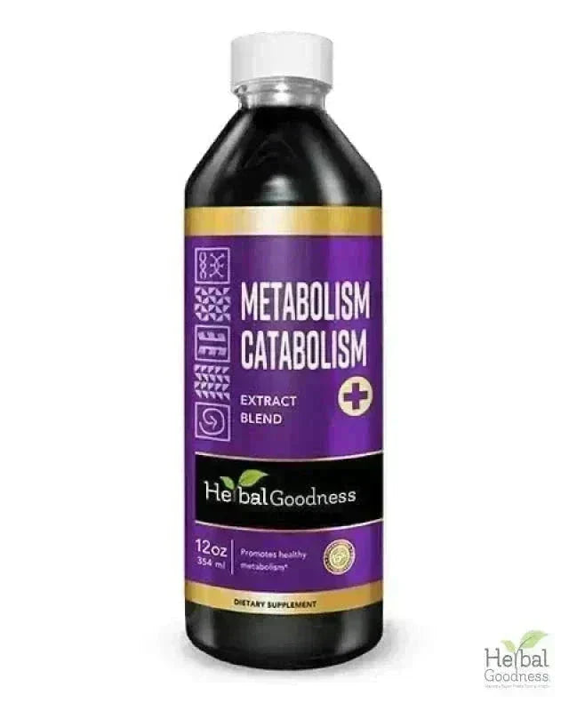 Metabolism and Catabolism Liquid Extract Liquid Extract Herbal Goodness 12 oz 