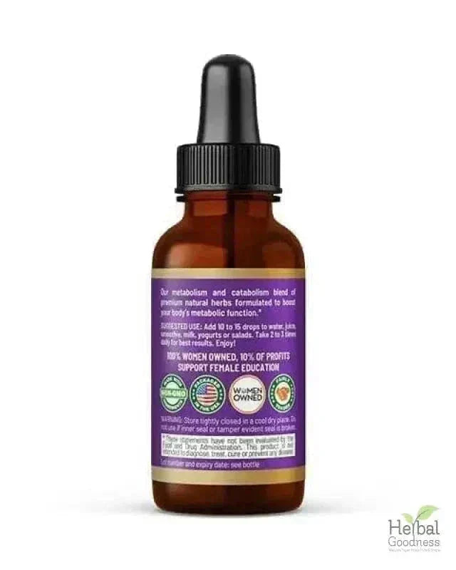 Metabolism and Catabolism Liquid Extract - Herbal Goodness Liquid Extract Herbal Goodness 