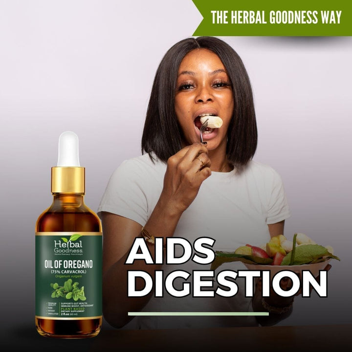 Oil Of Oregano (75% Carvacrol) - 2oz Liquid - Immune Boost Liquid Extract Herbal Goodness 