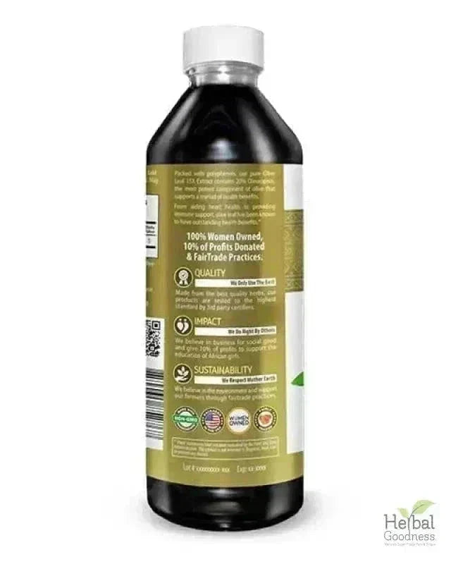 Olive Leaf Extract Liquid - 15X Strength - Herbal Goodness Liquid Extract Herbal Goodness 