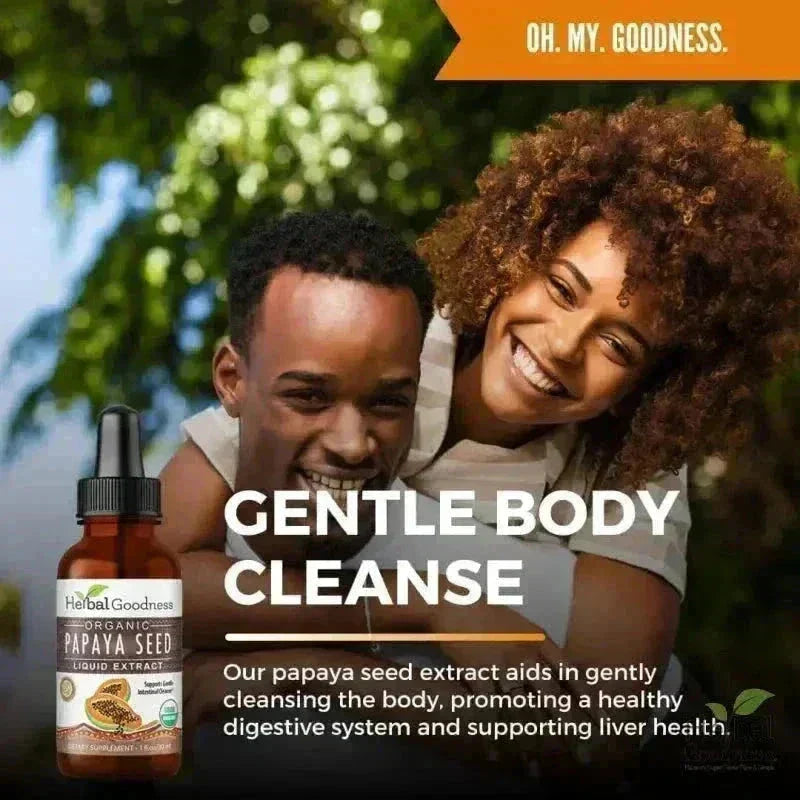 Papaya Seed Extract - Liquid 1oz Liquid Extract Herbal Goodness 