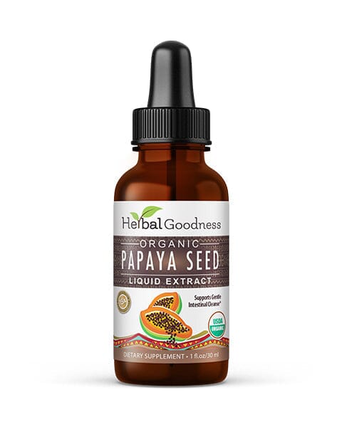 Papaya Seed Extract - Liquid 1oz - Detox, Kidney & Digestion - Herbal Goodness Liquid Extract Herbal Goodness Unit 