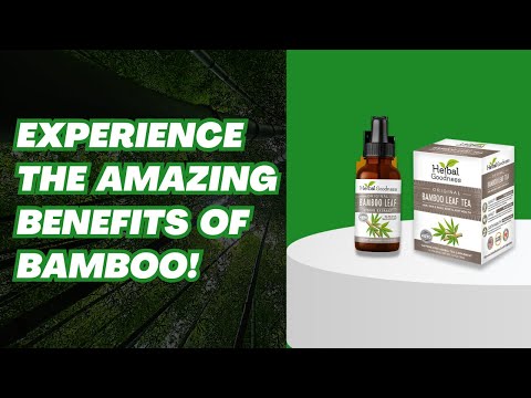 Bamboo Leaf Extract- Liquid - Bone, Hair, Skin & Nails - Herbal Goodness