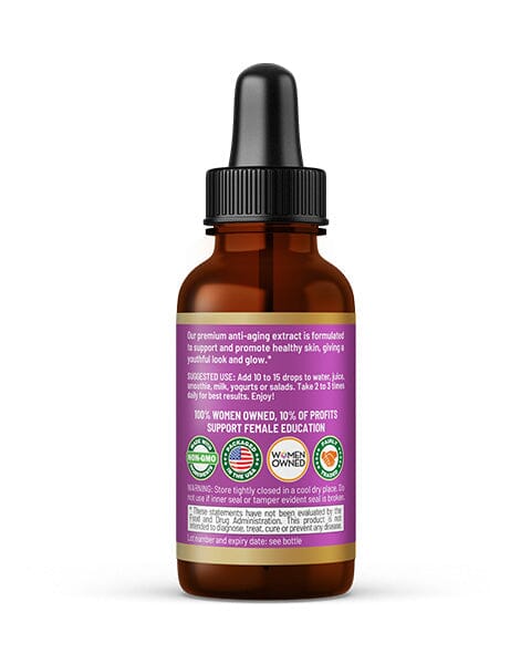 Radiance Boost Extract Blend - Liquid Tincture Natural - Glow, Radiant Skin, Supple Skin - Herbal Goodness Liquid Extract Herbal Goodness 