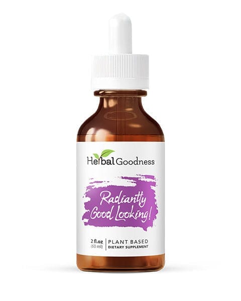 Radiantly Good Looking - 2fl.oz - Skin & Anti-Aging Liquid Extract Herbal Goodness 