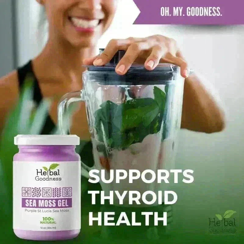 Sea Moss Gel 16 oz – Nutrient-Rich Superfood for Everyday Wellness Gels Herbal Goodness 