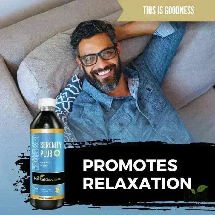 Serenity Plus - 1oz 15X Liquid Extract - Mood Support Liquid Extract Herbal Goodness 