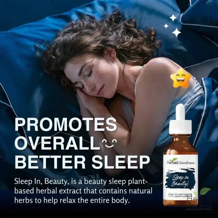 Sleep in Beauty - 2fl.oz - Plant Based - Dietary Supplement - Herbal Goodness Liquid Extract Herbal Goodness 
