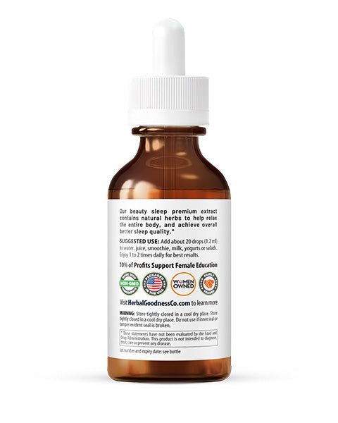 Sleep in Beauty - 2fl.oz - Better Sleep Quality - Herbal Goodness Buy Liquid Extract