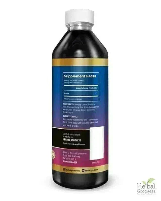 Soursop Bitters Liquid Extract Liquid Extract Herbal Goodness 