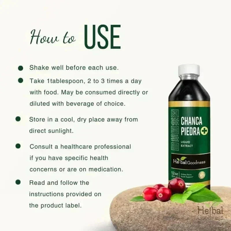 Stone Breaker Chanca Piedra Extract 15X Strength - Liquid - Herbal Goodness Liquid Extract Herbal Goodness 
