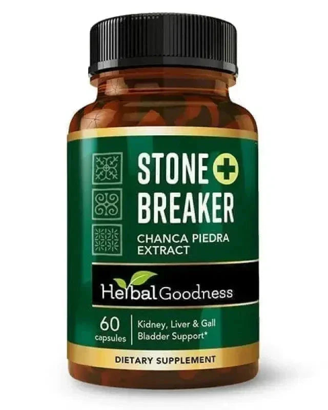 Stone Breaker Plus | Chanca Piedra Extract Capsules - 60/600mg by Herbal Goodness Capsules Herbal Goodness 60 Caps 