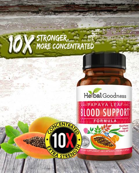 herbal goodness blood support